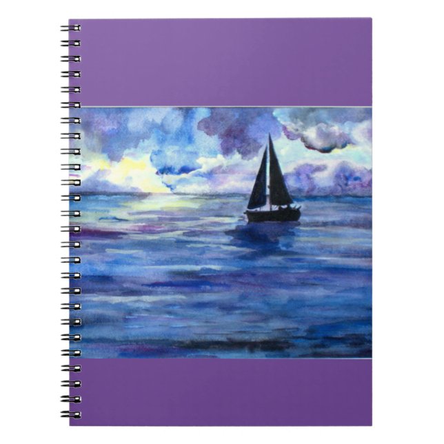 Caderno de Fotos Espiral Náutico Vela (Frente)