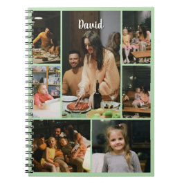 Caderno de Fotos Espiral Personalizado com Nome