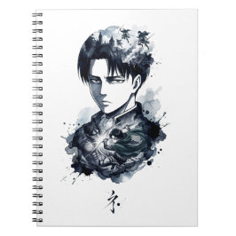 Caderno de Fotos Espiral Retrato de Soldado com Ti