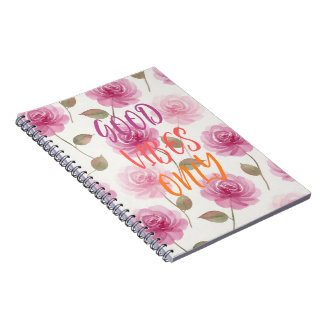 Caderno de Fotos Espiral Rosas Rosas
