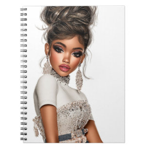 Caderno de Fotos Espiral Sequins & Sculpted Glam G