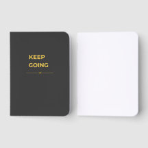 Caderno de Jornal de Inspiração para Continuar