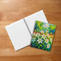 Caderno de Lírios Brancos