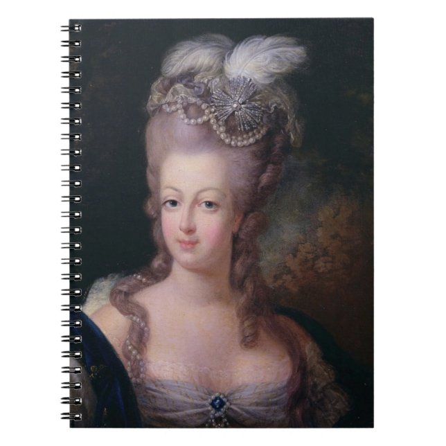 Caderno de Marie Antoinette (Frente)