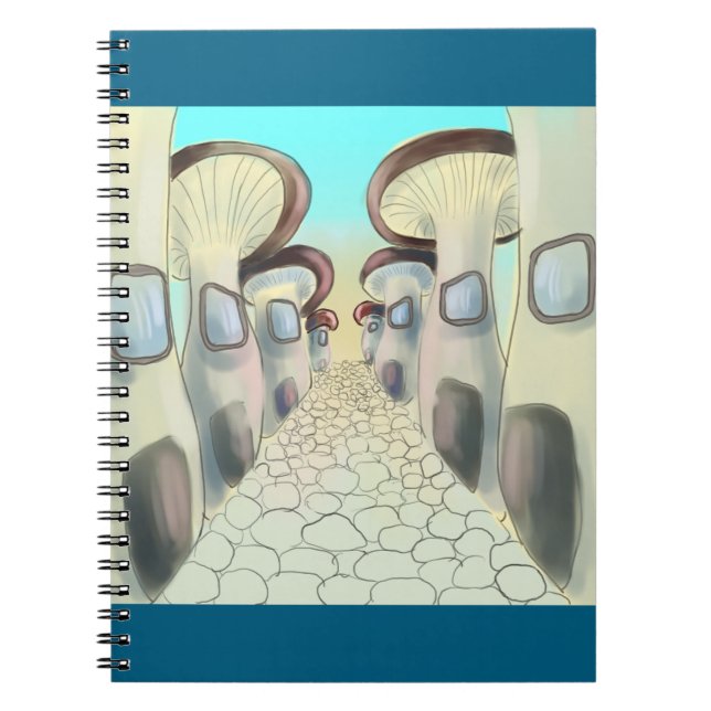 caderno de Mushroom (Frente)