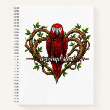 Caderno de Papagaio Inspirador - Realizado