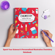 Caderno de Química Personalizado – Nome Personaliz