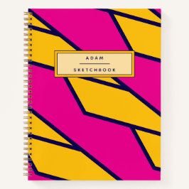 Caderno de Rascunho Espiral Nome Personalizado