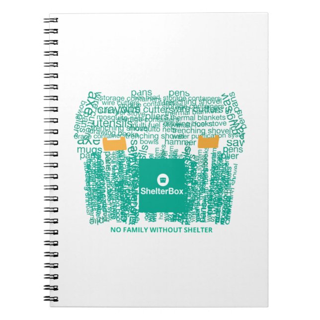 Caderno de ShelterBox (Frente)