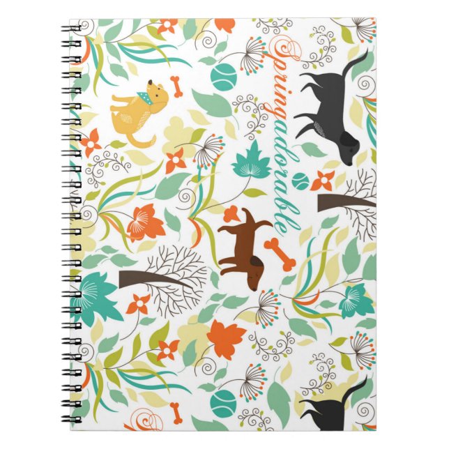 Caderno de Springadorable (Frente)