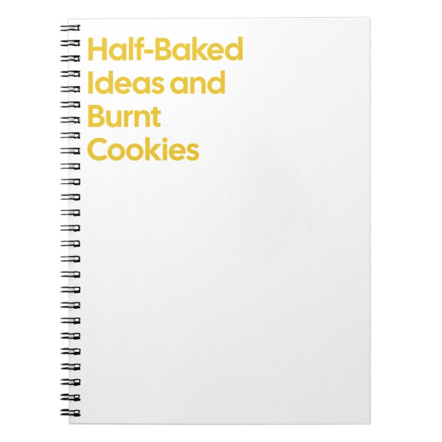 Caderno Divertido de Ideias Malucas (Frente)