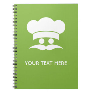 Caderno do costume do COZINHEIRO CHEFE