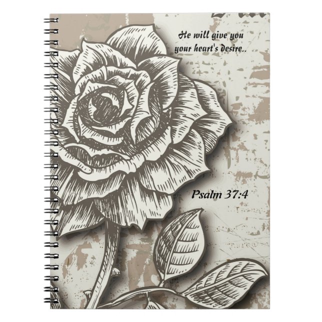 Caderno do desejo do coração. (Frente)