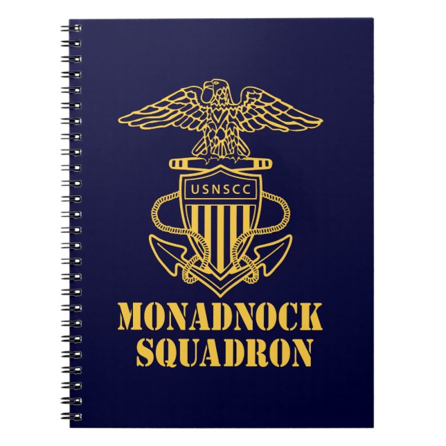 Caderno do esquadrão de Monadnock (Frente)