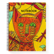 Caderno do Gato Laranja