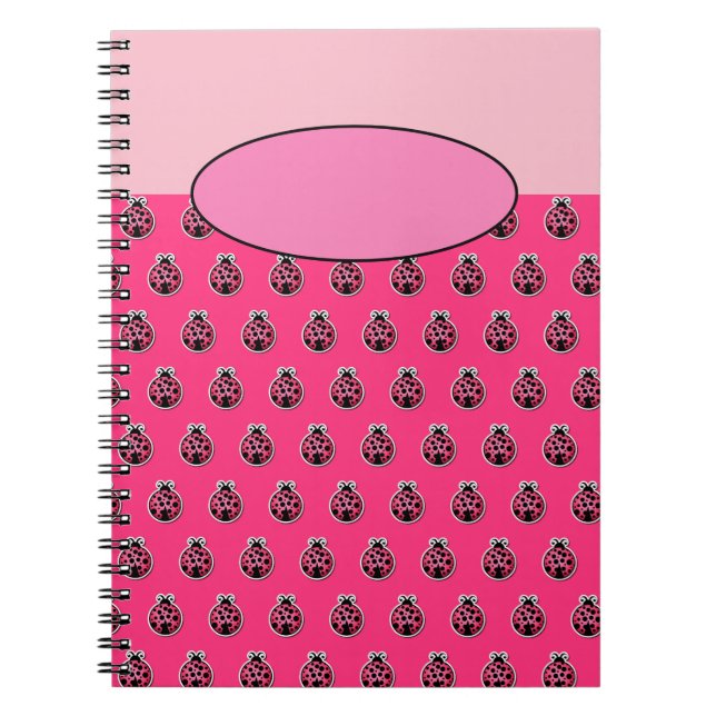 Caderno do inseto da joaninha (Frente)