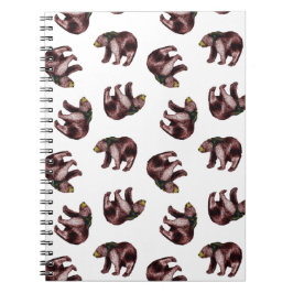 Caderno do lance do urso