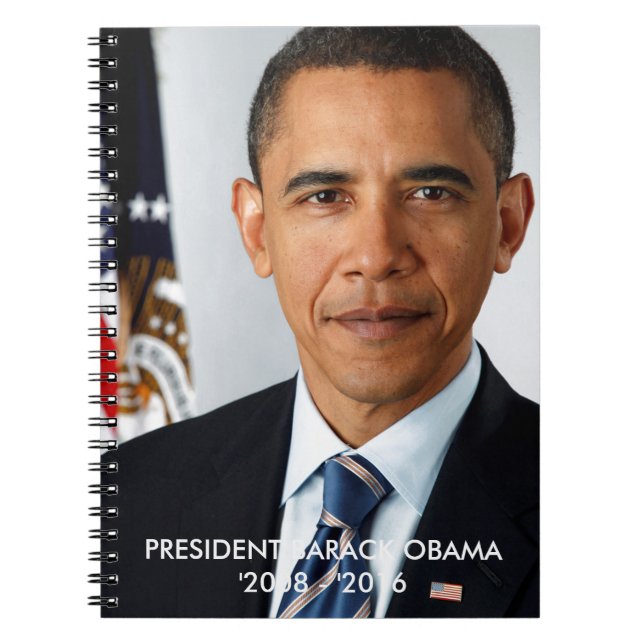 CADERNO DO PRESIDENTE BARACK OBAMA (Frente)