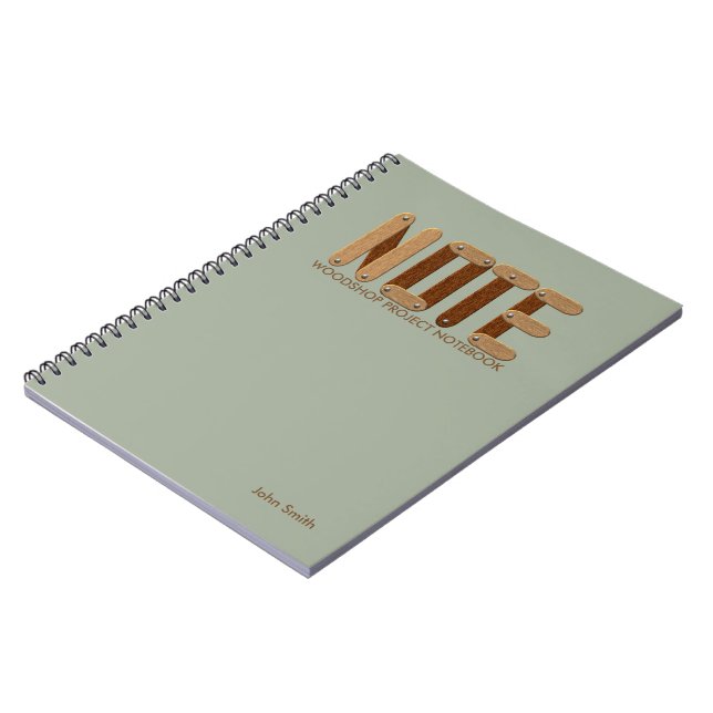 Caderno do projeto de Woodshop (Left Side)