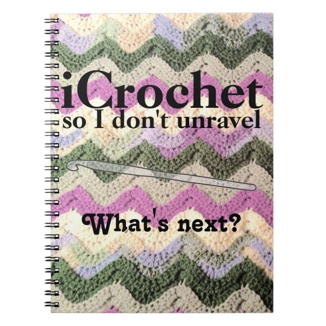 Caderno do projeto do Crochet (Frente)