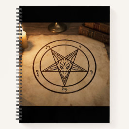 Caderno do Símbolo de Baphomet