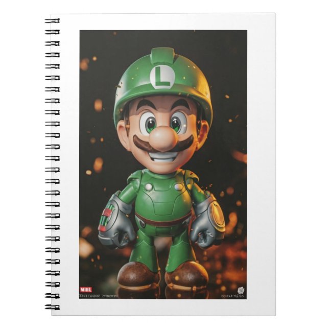 Caderno do Super Mario  (Frente)