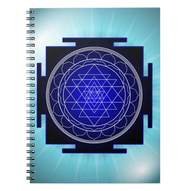 caderno do yantra do sri (Frente)