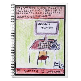 Caderno dos cabouqueiros do gato