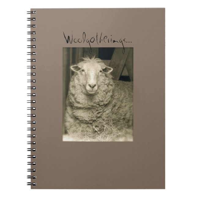 Caderno dos "Woolgatherings" da fazenda de (Frente)