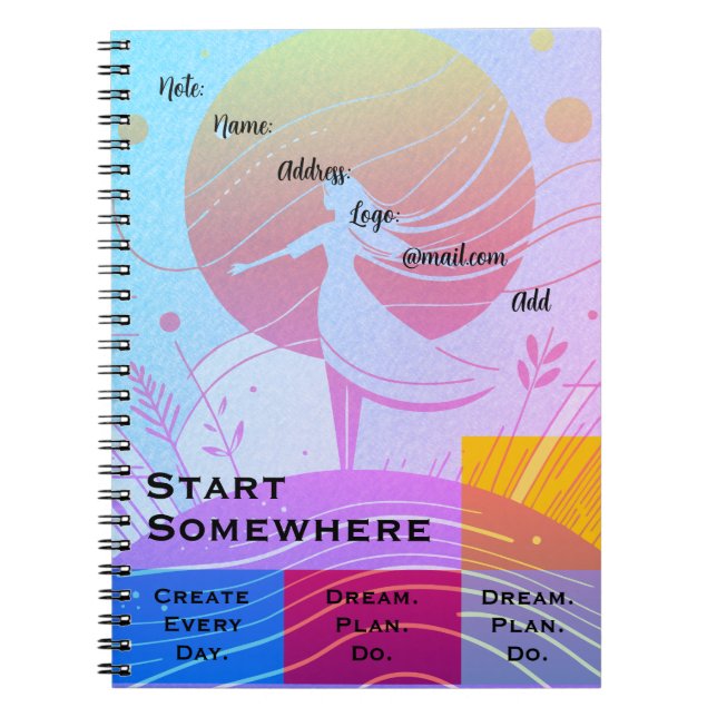 Caderno Espiral  (Frente)