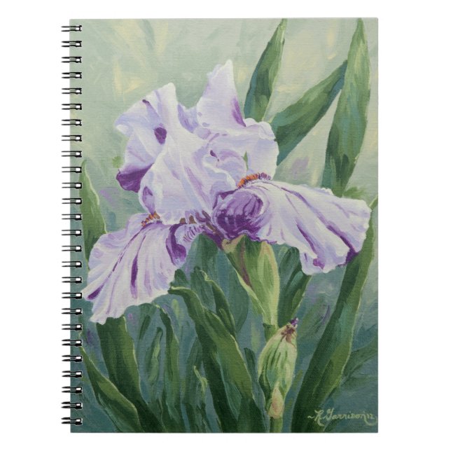 Caderno Espiral 0440 Íris Roxo (Frente)