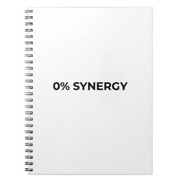 Caderno Espiral 0% Synergy Minimalist Professional Notebook
