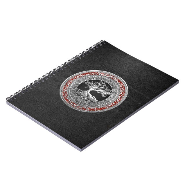 Caderno Espiral [100] Treasure Trove: Celtic Tree of Life [Prata] (Left Side)