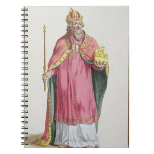 Caderno Espiral 1368-1437) imperadores romanos santamente de