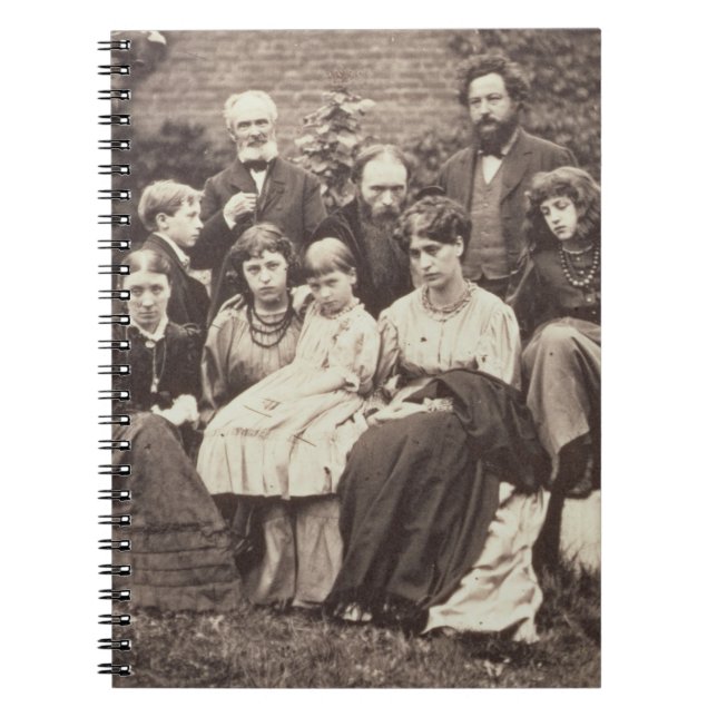 Caderno Espiral 1834-96) senhores Edward Burne-Jones de William (Frente)