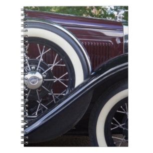 Caderno Espiral 1930 Ford A Carro Clássico