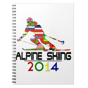 Caderno Espiral 2014: Esqui alpino