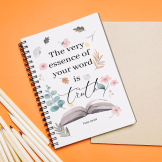 Caderno Espiral 2023 JW ano Psalm 119:160
