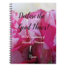 Caderno Espiral 2024 JW Declare the Good News customize