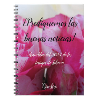 Caderno Espiral 2024 JW Prediquemos buenas noticias personaliza