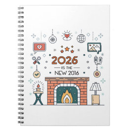 Caderno Espiral 2026 Is The New 2016 Cozy Culture Vector