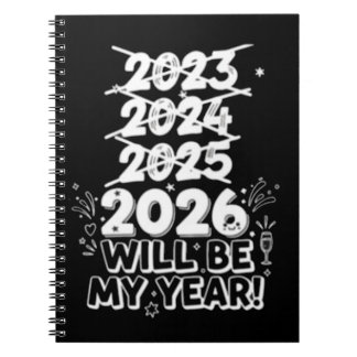 Caderno Espiral 2026 Will Be My Year