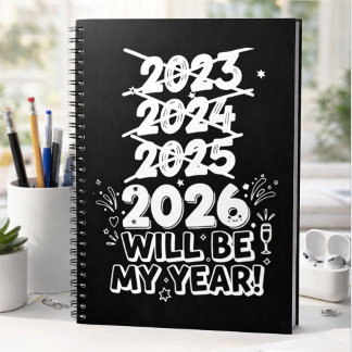 Caderno Espiral 2026 Will Be My Year