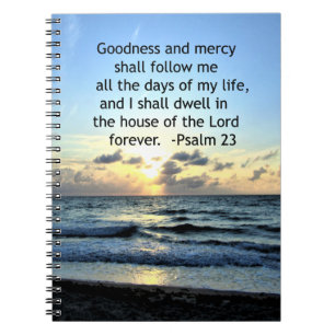 CADERNO ESPIRAL 23ª DESIGN DE FOTO DO SUNRISE PSALM