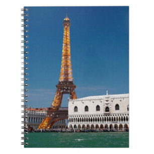 Caderno Espiral 2 para 1 Veneza e Paris - Mundo Misto