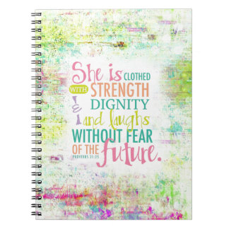 Caderno Espiral 31:25 artístico dos provérbio