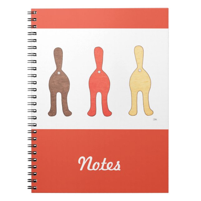 Caderno Espiral 3 Bumbuns Cat 1 Notebook (Frente)