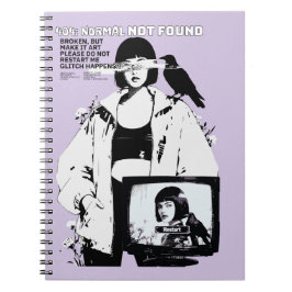 Caderno Espiral 404: Normal Not Found – Glitched Soul