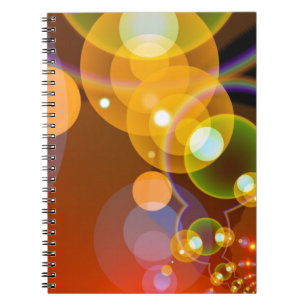 CADERNO ESPIRAL 451 FRACTAIS DIGITAIS FRASCOS PARA FUNDOS DE ARTE