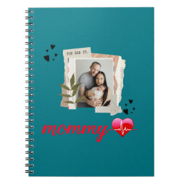 Caderno Espiral 46.Mãe orgulhosa, dia de as mães, mãe, mamãe, pres
